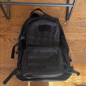 Tactical Black Backpack